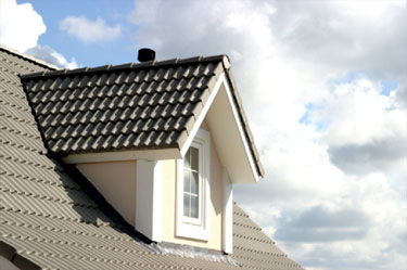 Image of house roof and awning 
